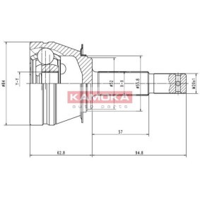 Comprar Juego de articulación, árbol de transmisión de KAMOKA 6544 a bajo precio de 32,04 €