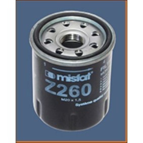 Ölfilter Z260 für MAZDA