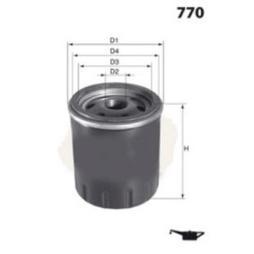 Ölfilter von MISFAT Z624