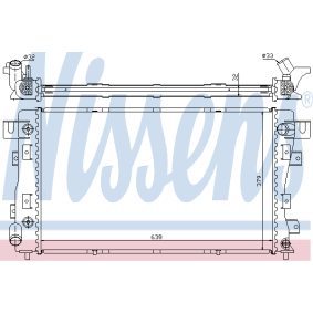 Acquista Radiatore motore da NISSENS 60977A a buon mercato per soli 235,19 €