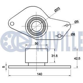 Querlenker von RUVILLE 935724