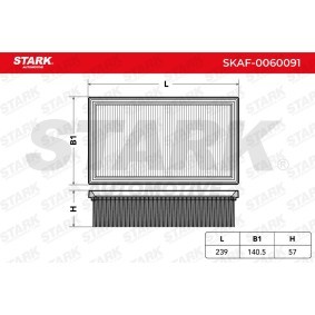 Luftfilter SKAF-0060091