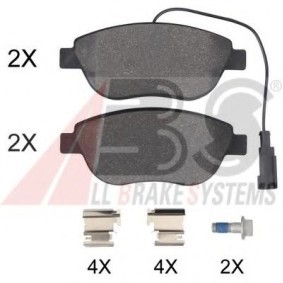 Compre Pastilhas de travão da A.B.S. 37871 OE a um preço baixo por 42,45 €