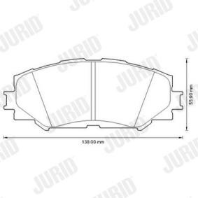 Acquista Kit pastiglie freni da JURID 572598JC a buon mercato per soli 41,29 €