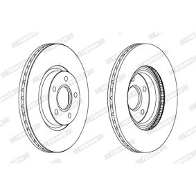 Acquista Disco freno da FERODO DDF1763-1 a buon mercato per soli 57,48 €