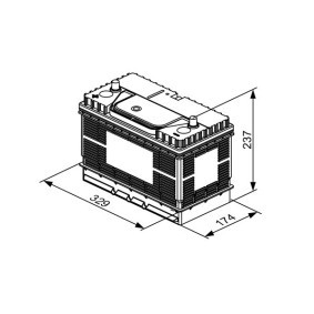 Batterie 0 092 T30 500