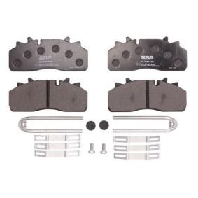 Bremsbeläge 07-P29159 für DAF