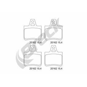 Compre Pastilhas de travão da BRECK 20162 00 704 00 a um preço baixo por 12,44 €