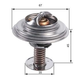 LAND ROVER Kühlwasserthermostat von GATES