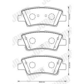 Acquista Kit pastiglie freni da JURID 573369JC a buon mercato per soli 31,65 €