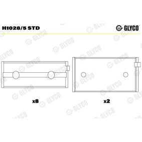 Acquista Bronzine di banco da GLYCO H1028/5 STD a buon mercato per soli 36,63 €