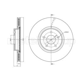 Achetez des Disque de frein CIFAM 800-1160 à prix pour 57,04 €