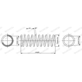 Acquista Molle ammortizzatori da MONROE SP3950 a buon mercato per soli 31,80 €