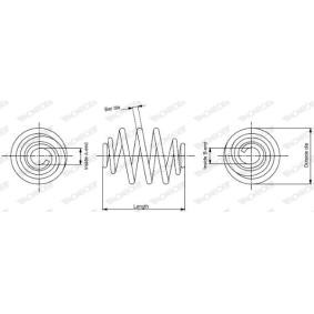Federn von MONROE für INSIGNIA Mk I (A) Country Tourer (G09) günstig online kaufen