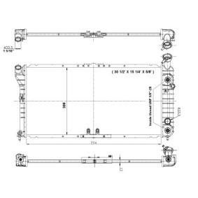 Acquista Radiatore motore da NRF 56001 a buon mercato per soli 160,86 €