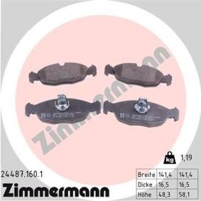 Bremsbeläge für JAGUAR von ZIMMERMANN