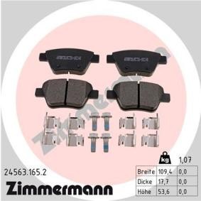 Bremsbeläge 24563.165.2 für Altea XL (5P5, 5P8) für 54,04 CHF