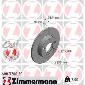 Bremsscheibe von ZIMMERMANN