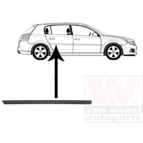 Zierleiste für die Tür 3768426 von VAN WEZEL günstig für 24,54 € online kaufen