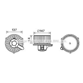 Gebläsemotor HY8424