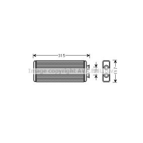 Achetez des Radiateur de chauffage PRASCO JR6055 à prix pour 78,31 €