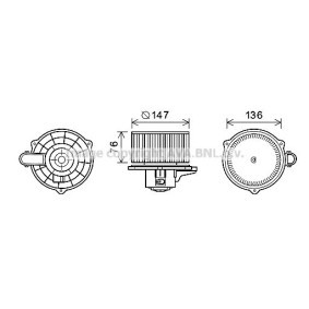 Gebläsemotor KA8248