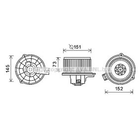Gebläsemotor KA8266