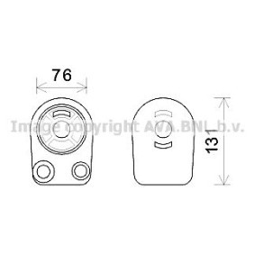 Acquista Radiatore olio motore da PRASCO RT3607 a buon mercato per soli 77,99 €
