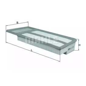 Luftfilter LX 3465 von KNECHT günstig für 19,08 € online kaufen
