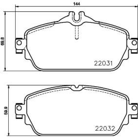 Bremsbeläge MDB3706 von MINTEX günstig für 47,89 € online kaufen