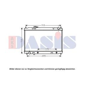Acquista Radiatore motore da AKS DASIS 070176N a buon mercato per soli 127,90 €