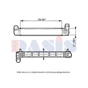 Köp Intercooler av AKS DASIS 187039N till det låga priset 1684,98 kr