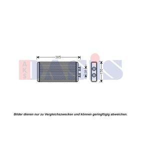 Acquista Scambiatore calore per riscaldamento abitacolo da AKS DASIS 219005N a buon mercato per soli 59,09 €