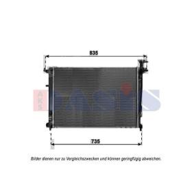 Achetez des Radiateur du moteur AKS DASIS 510166N à prix pour 140,89 €