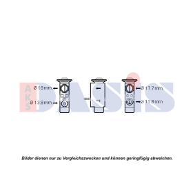 Expansionsventil, Klimaanlage 840293N