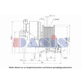 Acquista Puleggia compressore aria condizionata da AKS DASIS online per 2 Active Tourer (F45) a prezzi moderati