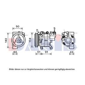 Acquista Compressore aria condizionata da AKS DASIS 851927N a buon mercato per soli 303,59 €