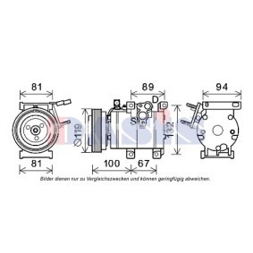 Acquista Compressore aria condizionata da AKS DASIS 852735N a buon mercato per soli 254,00 €