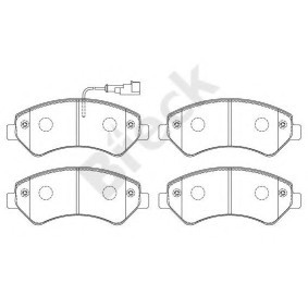 Compre Pastilhas de travão da BRECK 24466 00 703 10 a um preço baixo por 45,34 €