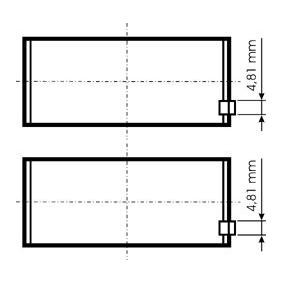 Pleuellagersatz 77844610 für RENAULT TRUCKS