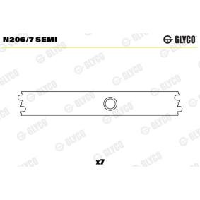 Acquista Supporto albero a camme da GLYCO N206/7 SEMI a buon mercato per soli 57,52 €