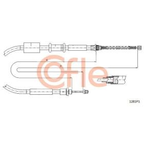 Compre Cable de freno de mano de COFLE online para PUNTO Descapotable (176C) a precios moderados