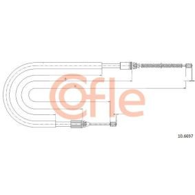 Handbremsseil 10.6697 von COFLE günstig für 10,05 € online kaufen