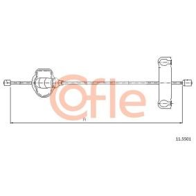Handbremsseil 11.5501