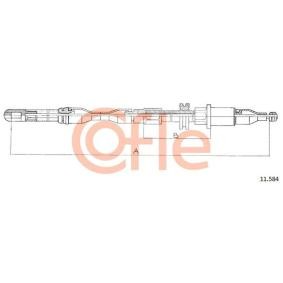 Handbremsseil für VAUXHALL von COFLE