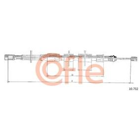 Handbremsseil für VW von COFLE