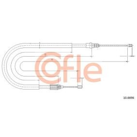 Compre Cable de freno de mano de COFLE online para MEGANE I Cabriolet (EA0/1_) a precios moderados