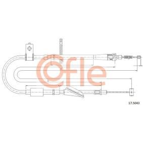 Handbremsseil 17.5043