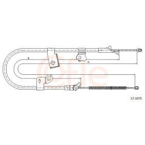 Handbremsseil 17.1075