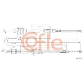 Handbremsseil 17.2531
